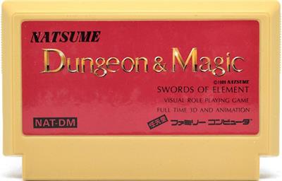 Dungeon Magic: Sword of the Elements - Cart - Front Image