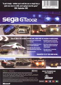 Sega GT 2002 - Box - Back