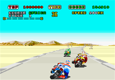 Super Hang-On - Screenshot - Gameplay Image