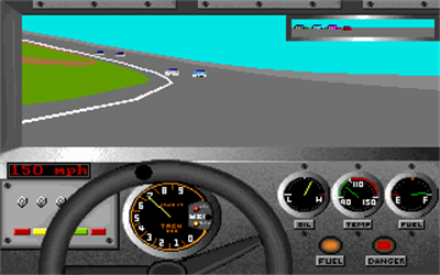 Bill Elliott's NASCAR Challenge - Screenshot - Gameplay Image