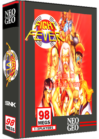 Fight Fever - Box - 3D Image