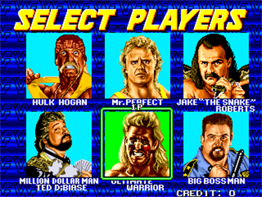 WWF WrestleFest - Screenshot - Game Select Image