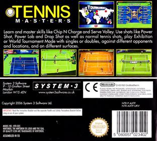 Powerplay Tennis - Box - Back Image