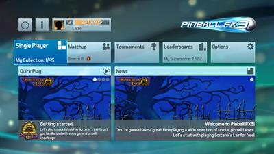 Pinball FX3 - Screenshot - Game Select Image