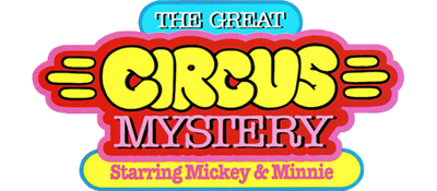 The Great Circus Mystery Starring Mickey & Minnie - Clear Logo Image