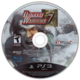 Dynasty Warriors 7 - Disc Image