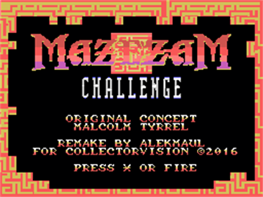 MazezaM Challenge - Screenshot - Game Title Image
