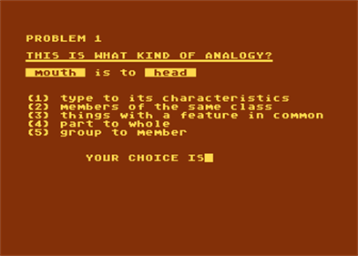 Analogies - Screenshot - Gameplay Image