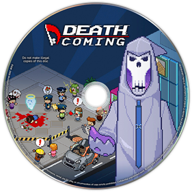 Death Coming - Fanart - Disc Image