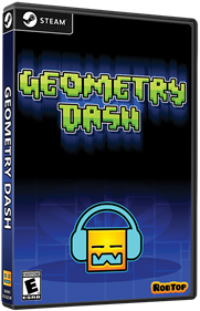 Geometry Dash - Box - 3D Image