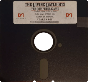 James Bond 007 in The Living Daylights: The Computer Game - Disc Image