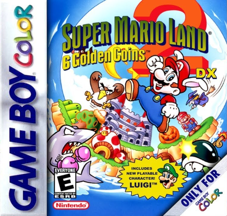 Super Mario Land 2: 6 Golden Coins DX Images - LaunchBox Games Database