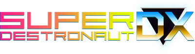 Super Destronaut DX - Clear Logo Image