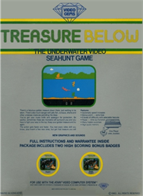 Treasure Below - Box - Back Image