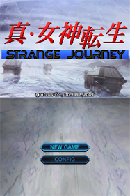 Shin Megami Tensei: Strange Journey - Screenshot - Game Title Image