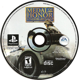 Medal of Honor: Underground - Disc Image