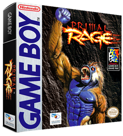 Primal Rage - Box - 3D Image