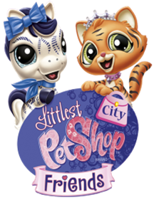 Littlest Pet Shop: City Friends - Clear Logo Image