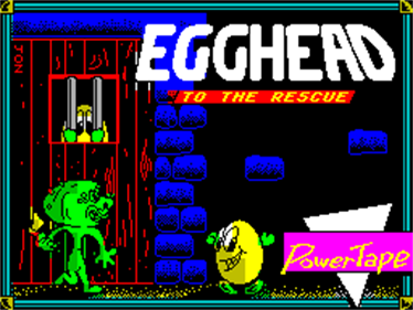 Egghead to the Rescue - Screenshot - Game Title Image