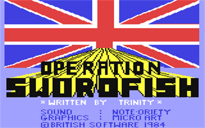 Operation Swordfish - Screenshot - Game Title Image
