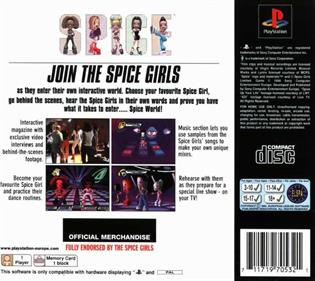 Spice World - Box - Back Image