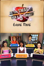 Are You Smarter Than a 5th Grader? Game Time - Screenshot - Game Title Image