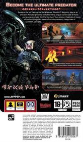 Aliens vs. Predator: Requiem - Box - Back Image