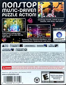 Lumines: Electronic Symphony - Box - Back Image