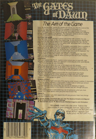 Gates of Dawn - Box - Back Image