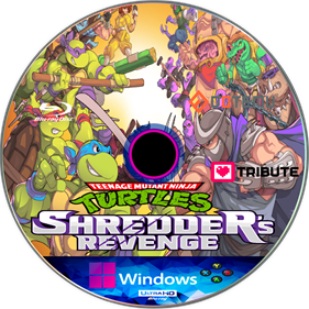 Teenage Mutant Ninja Turtles: Shredder's Revenge - Fanart - Disc Image