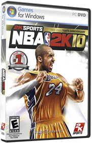 NBA 2K10 - Box - 3D Image