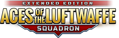 Aces of the Luftwaffe: Squadron Extended Edition - Clear Logo Image