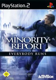 Minority Report: Everybody Runs - Box - Front Image