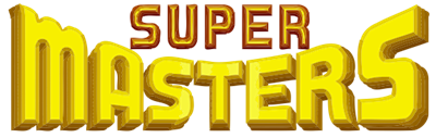 Super Masters Golf - Clear Logo Image