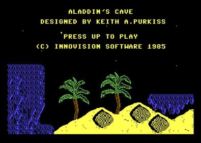 Aladdin's Cave - Screenshot - Game Title Image