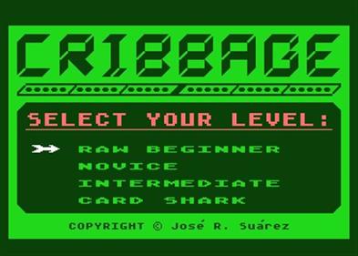 Cribbage (APX) - Screenshot - Game Title Image