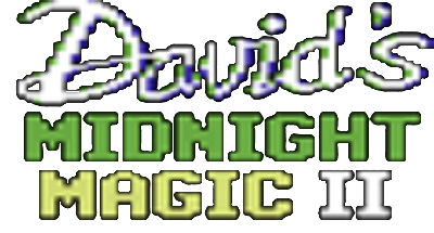 David's Midnight Magic II - Clear Logo Image