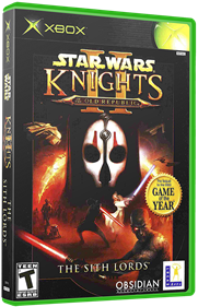 Star Wars: Knights of the Old Republic II: The Sith Lords - Box - 3D Image
