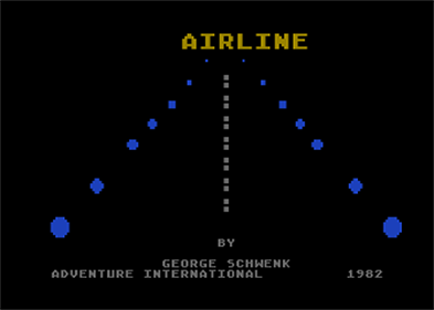 Airline (Adventure International) - Screenshot - Game Title Image