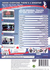 Singstar: Rock Ballads - Box - Back Image