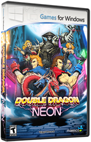 Double Dragon Neon - Box - 3D Image