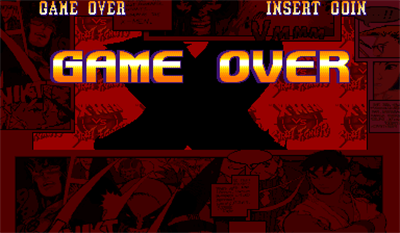 X-Men vs. Street Fighter - Screenshot - Game Over Image