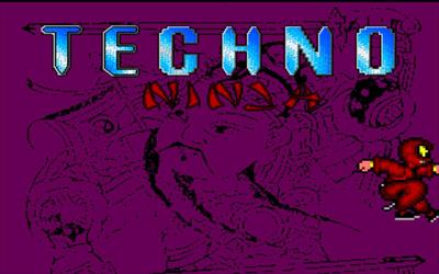 Techno Ninja - Screenshot - Game Title Image