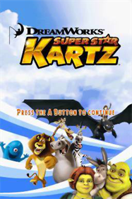 DreamWorks Super Star Kartz - Screenshot - Game Title Image
