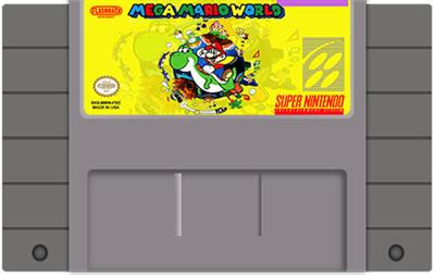 Mega Mario World: Another Universe - Fanart - Cart - Front