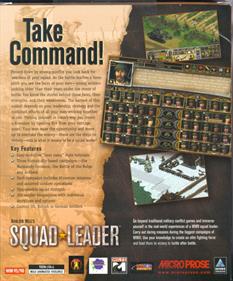 Squad Leader - Box - Back Image