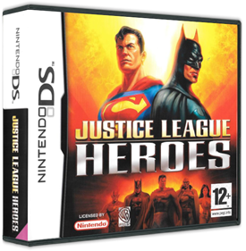 Justice League Heroes - Box - 3D Image