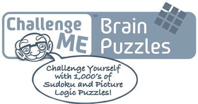 Challenge Me: Brain Puzzles - Clear Logo Image