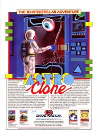 Astro Clone - Advertisement Flyer - Front Image