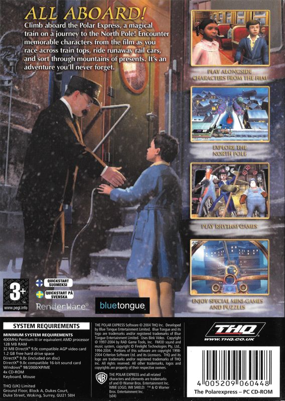 THE POLAR EXPRESS BONUS GAME (CD-ROM)